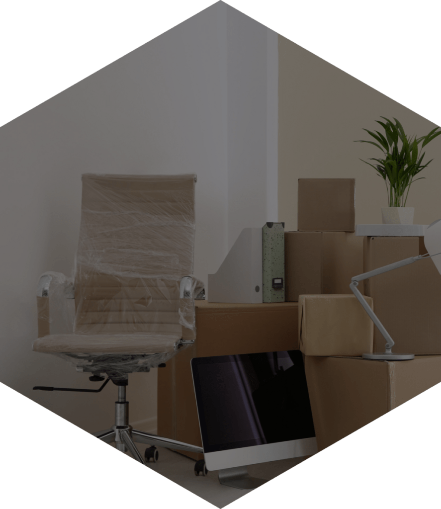 Büro Icon Hexagon PNG