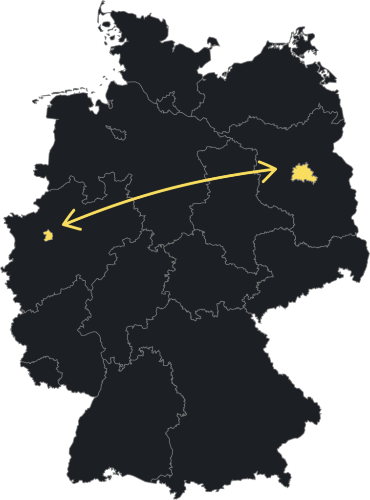 Umzüge von Berlin nach Essen