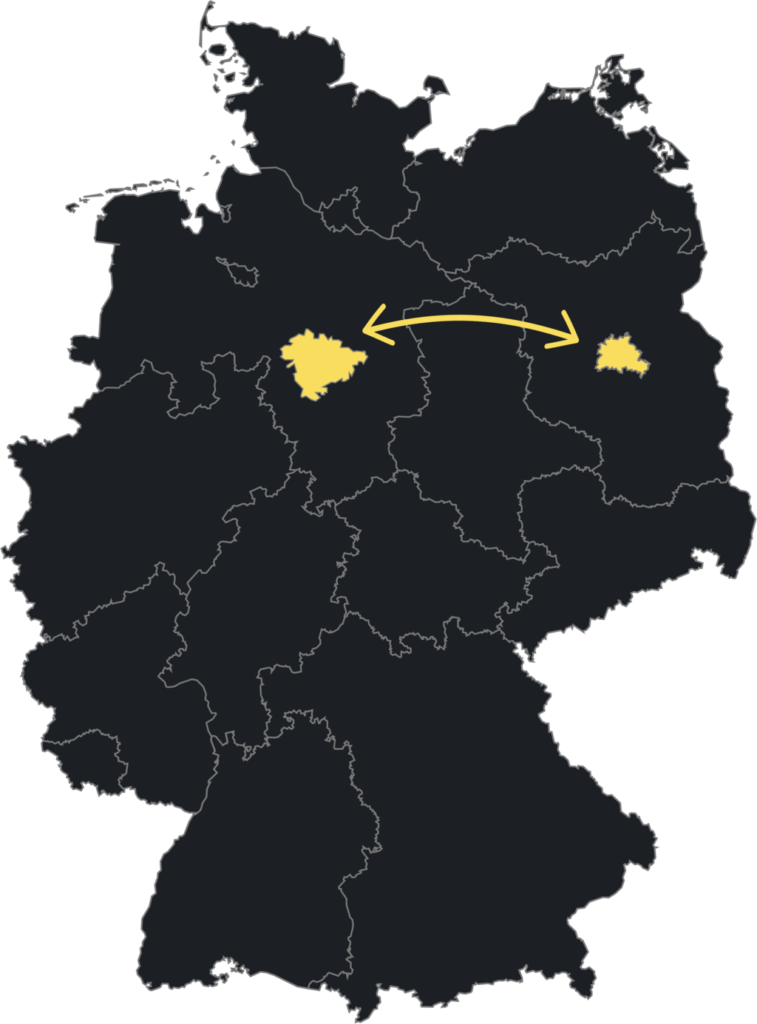 Umzüge von Berlin nach Hannover