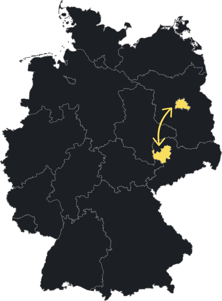 Umzüge von Berlin nach Leipzig