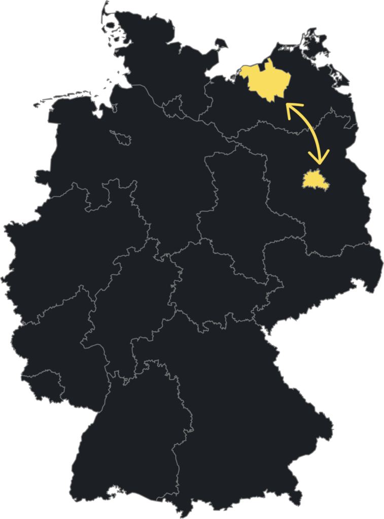 Umzüge von Berlin nach Rostock