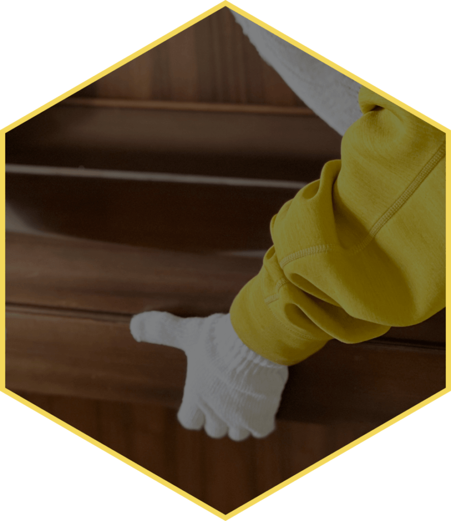 Möbel Transport Icon Hexagon Gelber Rand PNG