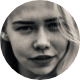 Profilbild Frau Schwarz Weiß PNG